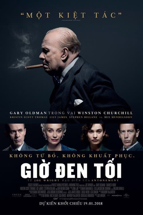 Poster phim Thời Khắc Đen Tối