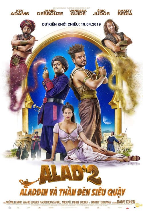 Poster phim Alad'2: Aladdin Và Thần Đèn Siêu Quậy