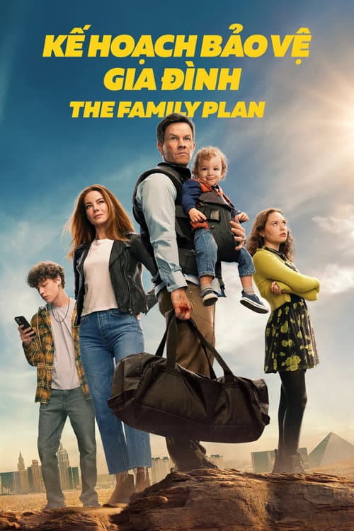 Poster phim Kế Hoạch Bảo Vệ Gia Đình - The Family Plan