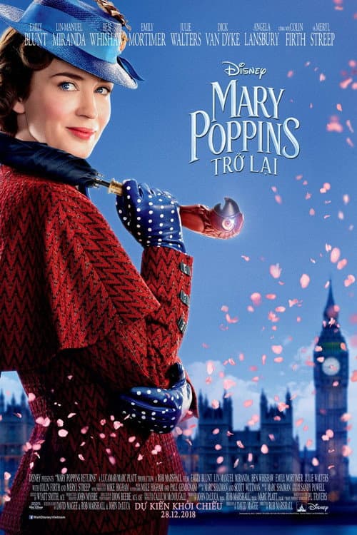 Poster phim Mary Poppins Trở Lại