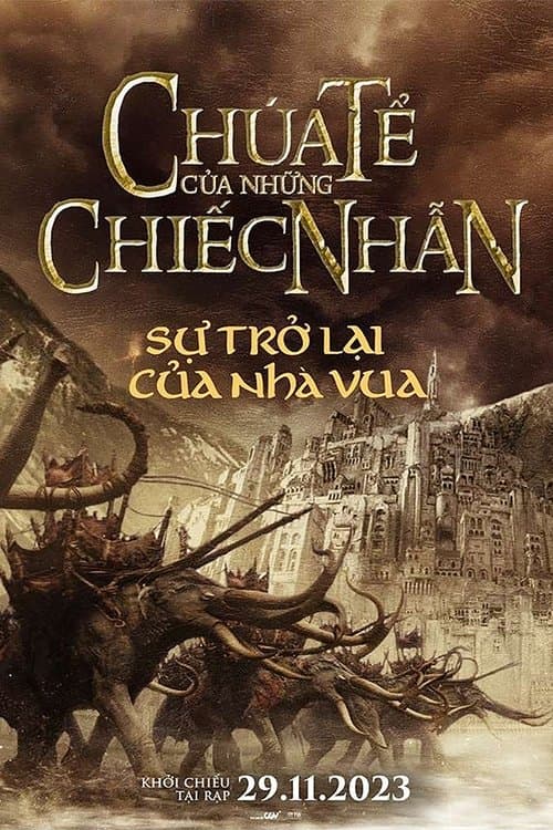 Poster phim Chúa Tể Của Những Chiếc Nhẫn: Sự Trở Lại Của Nhà Vua