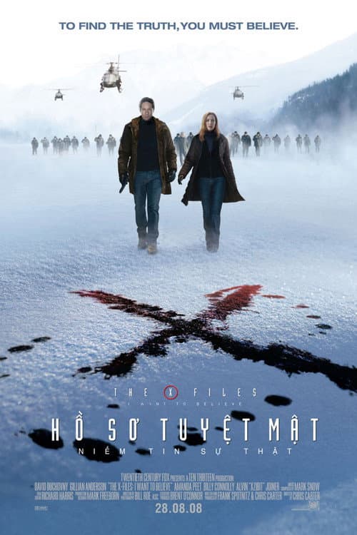 Poster phim Hồ Sơ Tuyệt Mật: Niềm Tin Sự Thật