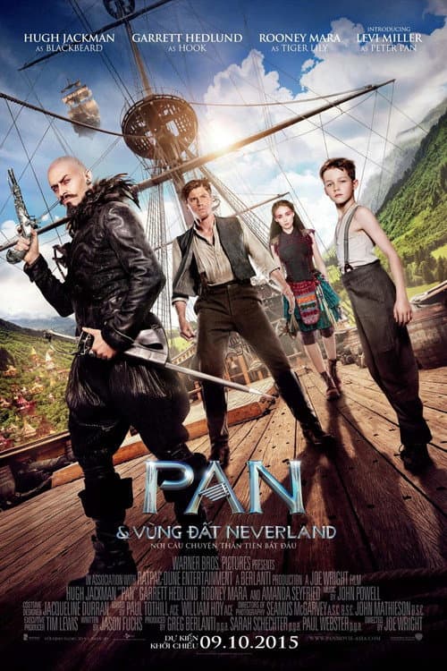 Poster phim Pan & Vùng Đất Neverland