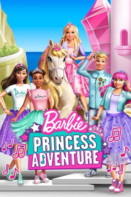 Poster phim Barbie: Cuộc Phiêu Lưu Của Công Chúa