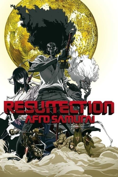 Poster phim Afro Samurai: Sự Hồi Sinh