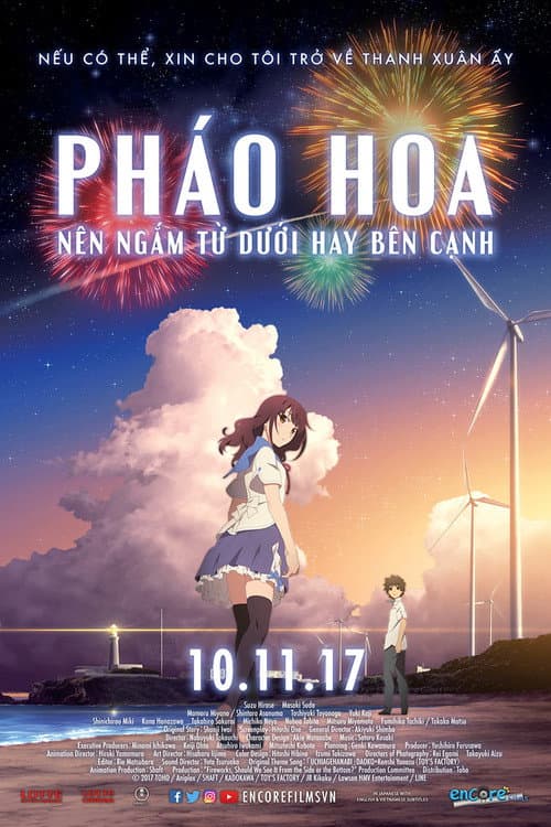 Poster phim Pháo Hoa, Nên Ngắm Từ Dưới Hay Bên Cạnh?