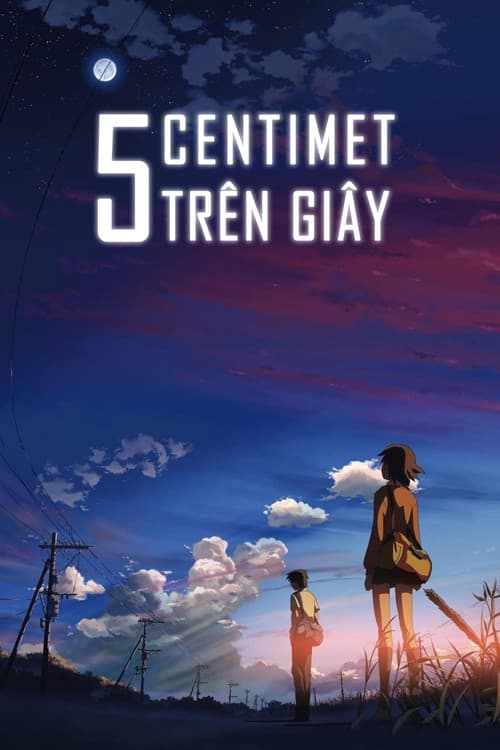 Poster phim 5 Centimet Trên Giây