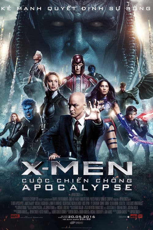 Poster phim X-Men: Cuộc Chiến Chống Apocalypse