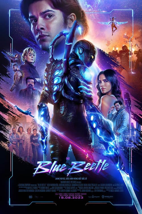 Poster phim Blue Beetle