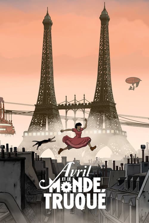 Poster phim April và Thế Giới Lạ Thường
