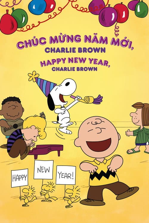 Poster phim Chúc Mừng Năm Mới, Charlie Brown