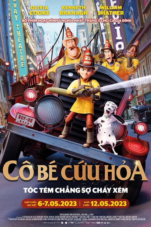 Poster phim Cô Bé Cứu Hỏa