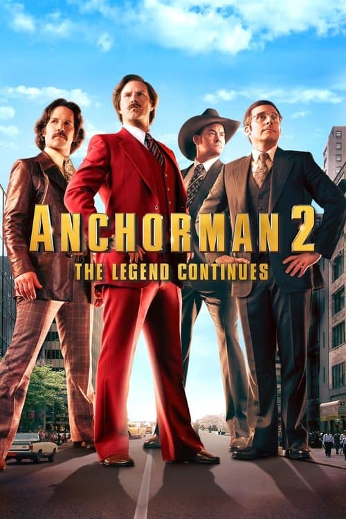 Poster phim Anchorman 2: Huyền Thoại Tiếp Diễn
