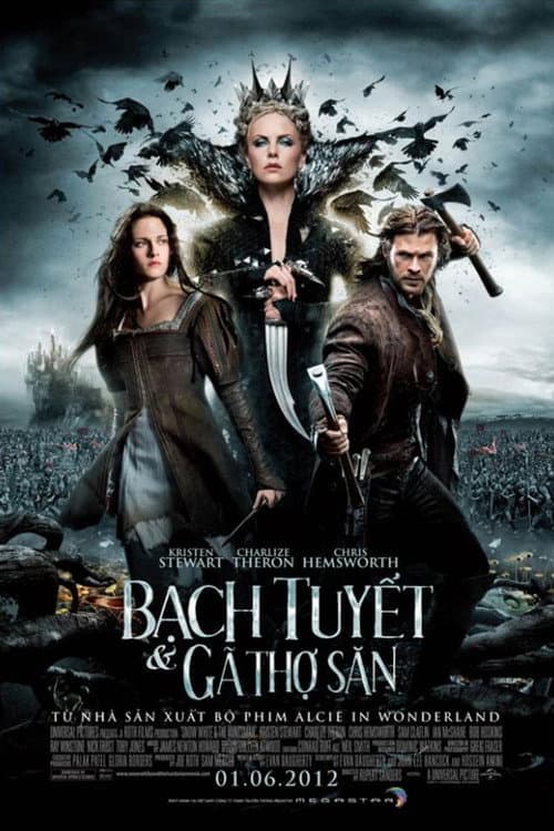 Poster phim Bạch Tuyết và Gã Thợ Săn