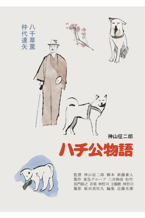Poster phim Câu Chuyện Về Chú Chó Hachiko