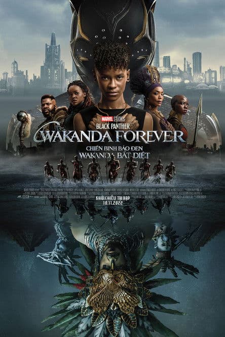 Poster phim Chiến Binh Báo Đen: Wakanda Bất Diệt