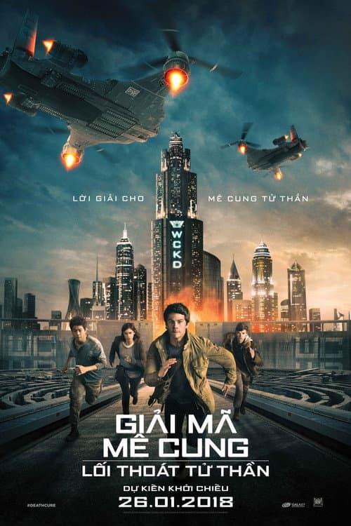 Poster phim Giải Mã Mê Cung: Lối Thoát Tử Thần