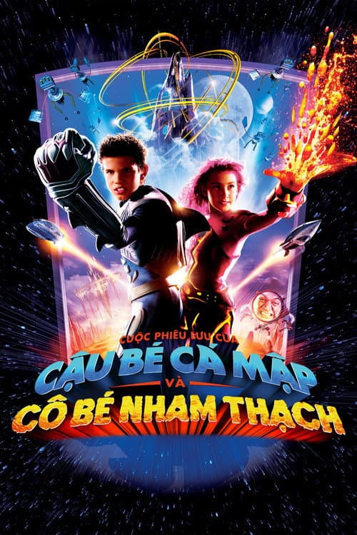 Poster phim Cuộc Phiêu Lưu của Cậu Bé Cá Mập và Cô Gái Nham Thạch