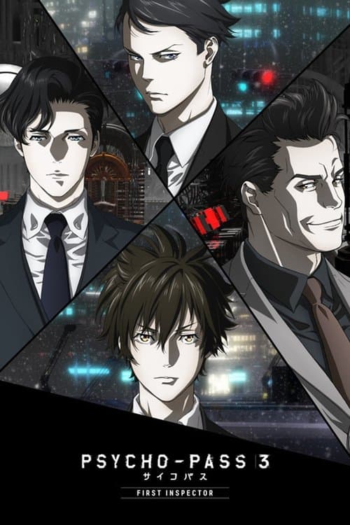 Poster phim Psycho-Pass 3: Thanh tra đầu tiên