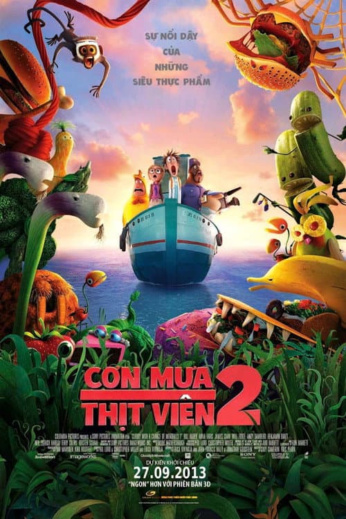 Poster phim Cơn Mưa Thịt Viên 2