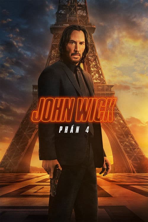 Poster phim Sát Thủ John Wick: Phần 4