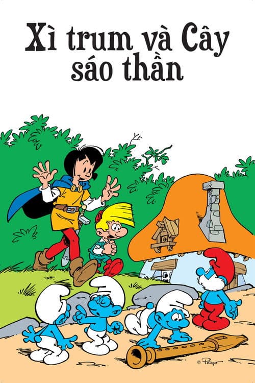 Poster phim Xì Trum và Cây Sáo Thần