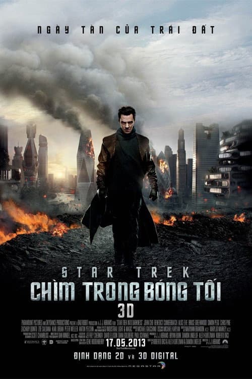 Poster phim Star Trek: Chìm Vào Bóng Tối