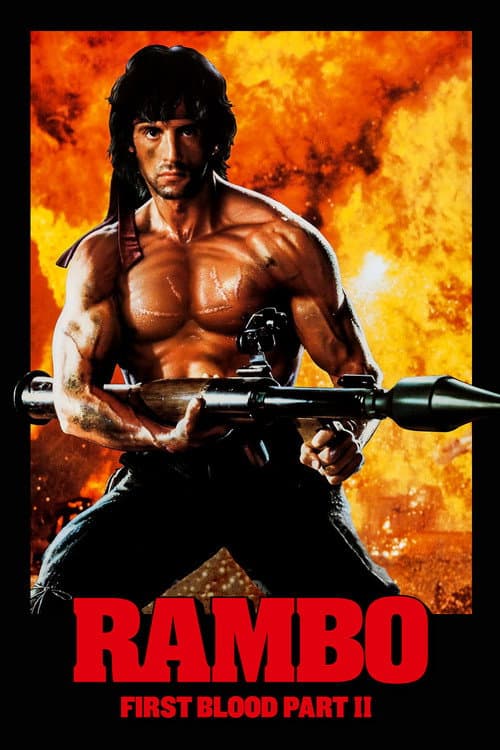 Poster phim Chiến Binh Rambo II