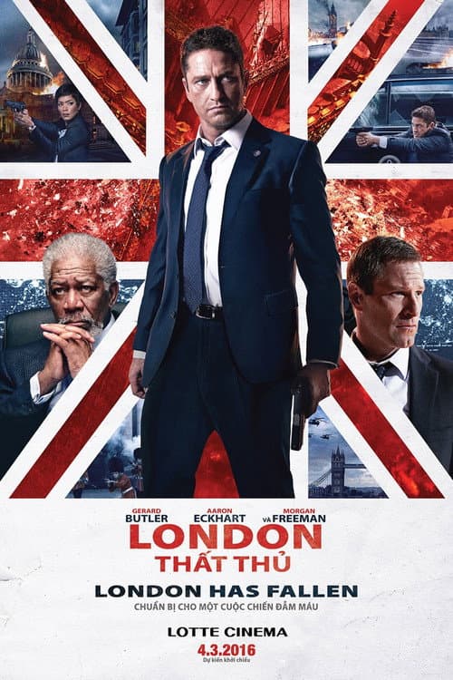 Poster phim London Thất Thủ