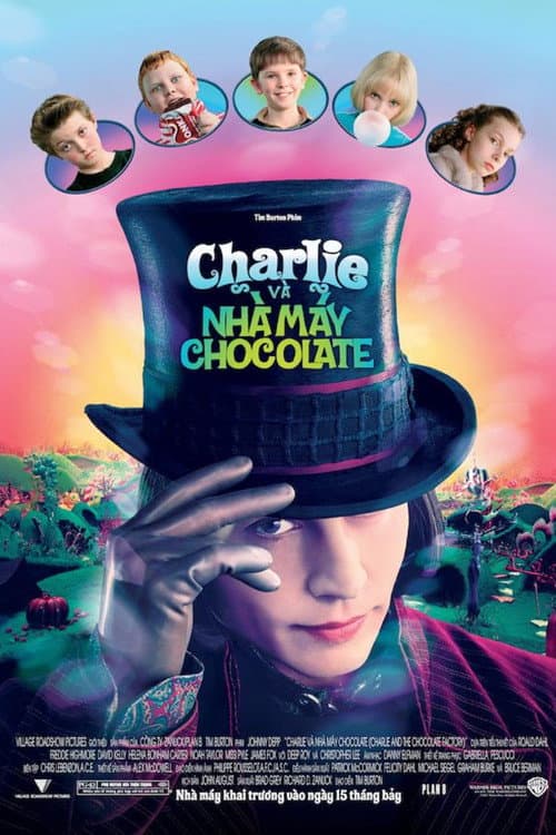 Poster phim Charlie và Nhà Máy Sôcôla
