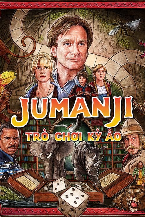 Poster phim Jumanji: Trò Chơi Kỳ Ảo