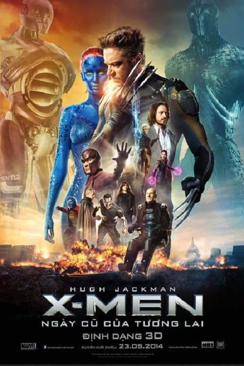 Poster phim X-Men: Ngày Cũ Của Tương Lai