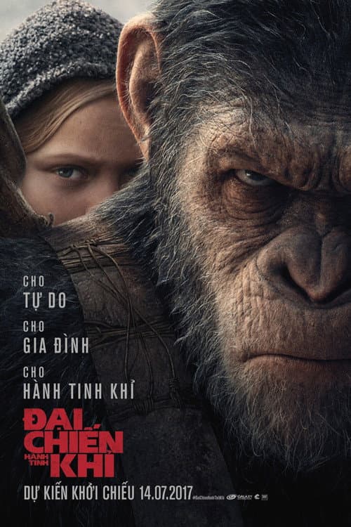 Poster phim Đại Chiến Hành Tinh Khỉ