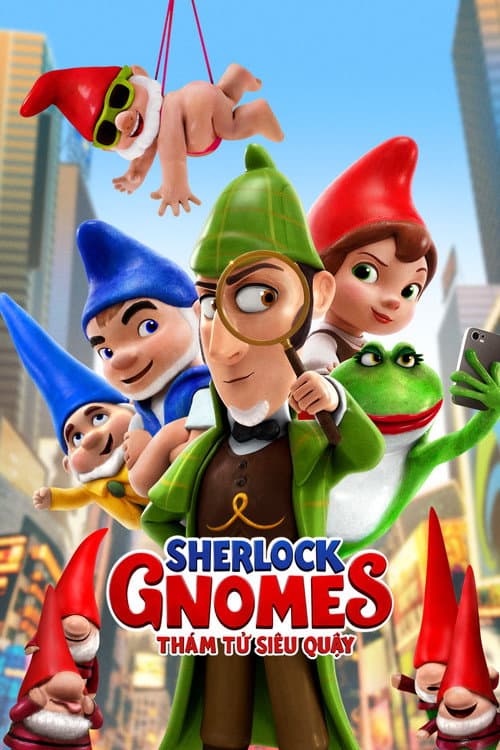 Poster phim Sherlock Gnomes: Thám Tử Siêu Quậy
