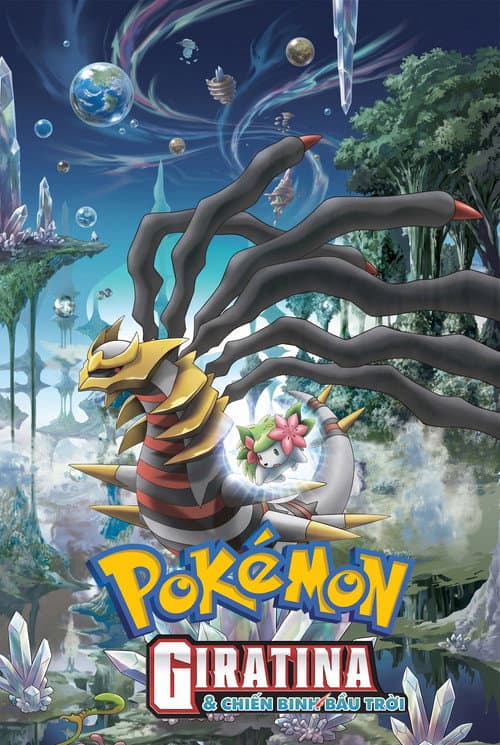 Poster phim Pokémon: Giratina & Shaymin, Chiến Binh Bầu Trời