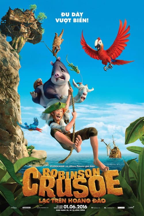 Poster phim Robinson Crusoe Lạc Trên Hoang Đảo