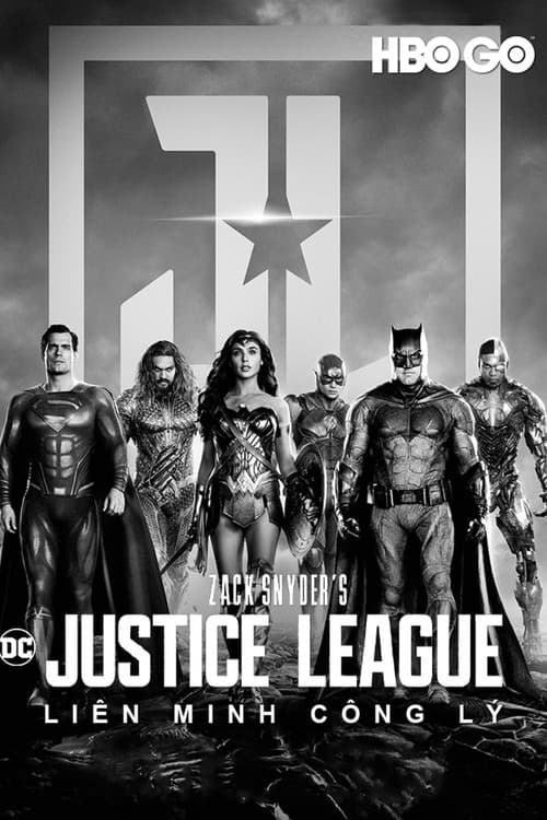 Poster phim Liên Minh Công Lý Phiên bản của Zack Snyder