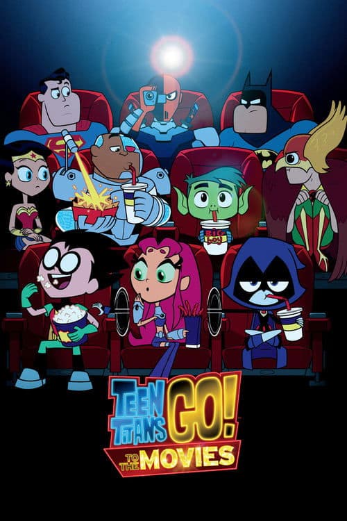 Poster phim Teen Titans Go! Bản Điện Ảnh