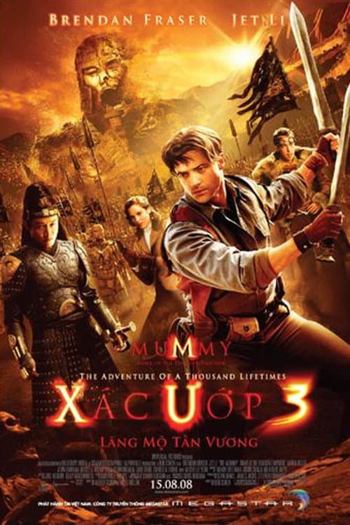 Poster phim Xác Ướp 3: Lăng Mộ Tần Vương
