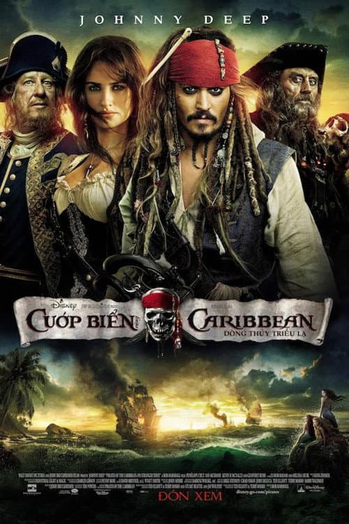 Poster phim Cướp Biển Vùng Caribbean: Suối Nguồn Tươi Trẻ
