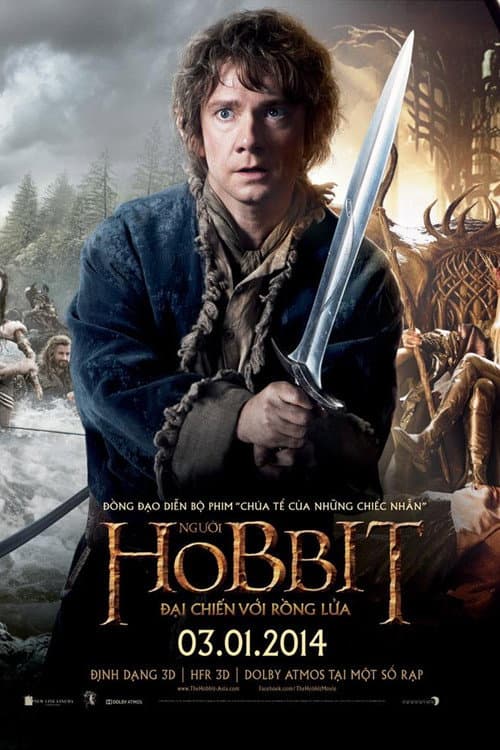 Poster phim Người Hobbit: Đại Chiến Với Rồng Lửa