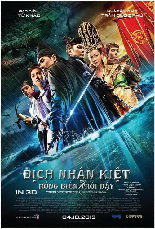 Poster phim Địch Nhân Kiệt: Rồng Biển Trỗi Dậy