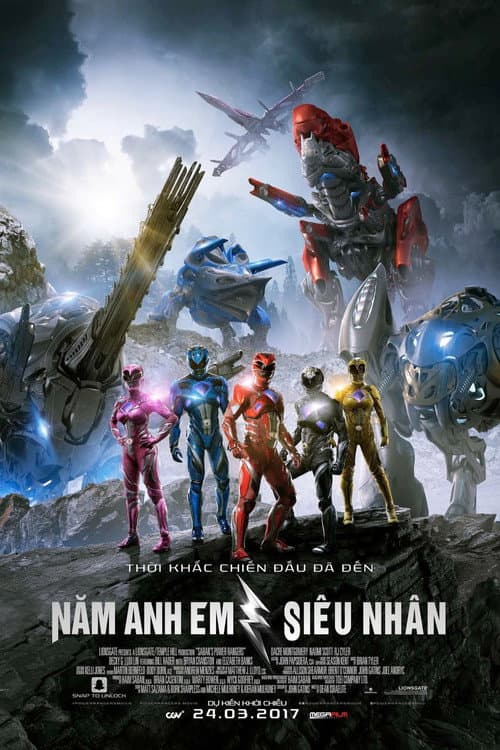 Poster phim Năm Anh Em Siêu Nhân