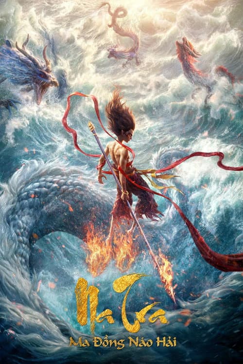 Poster phim Na Tra 2: Ma Đồng Náo Hải