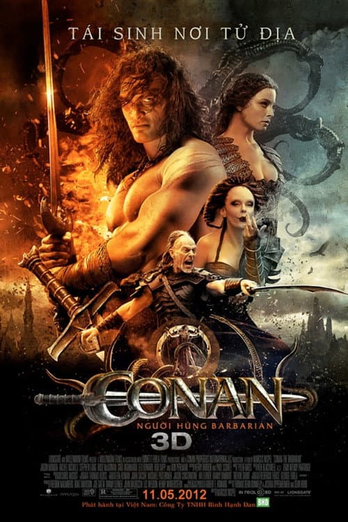 Poster phim Conan: Người Hùng Barbarian