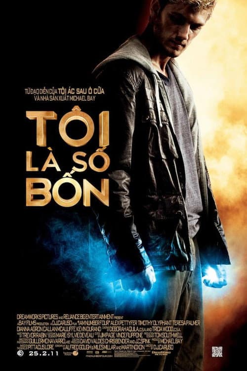 Poster phim Tôi Là Số Bốn