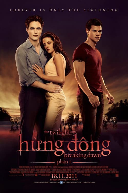 Poster phim Chạng Vạng: Hừng Đông - Phần 1