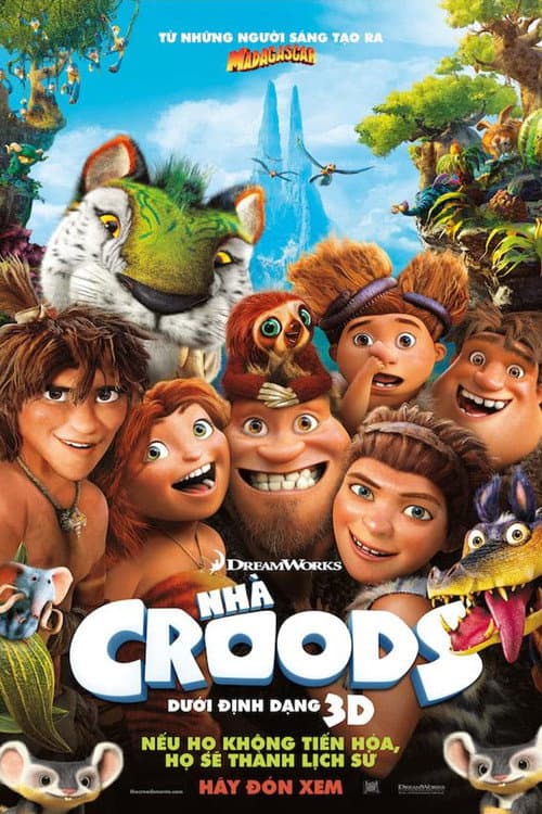 Poster phim Gia Đình Croods