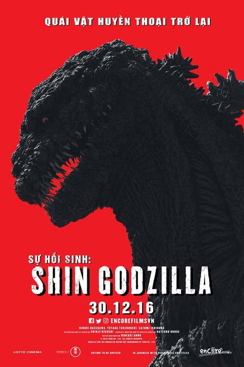 Poster phim Shin Godzilla : Sự Hồi Sinh