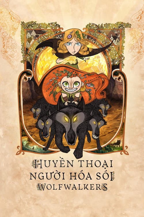 Poster phim Người Hóa Sói - Wolfwalkers